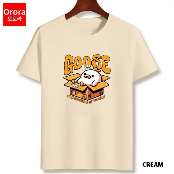 Kaos Pria Distro Korean Thinking Goose - NORAN 5
